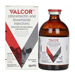 Valcor (Doramectin/Levamisole) Injection for Cattle  Zoetis Animal Health